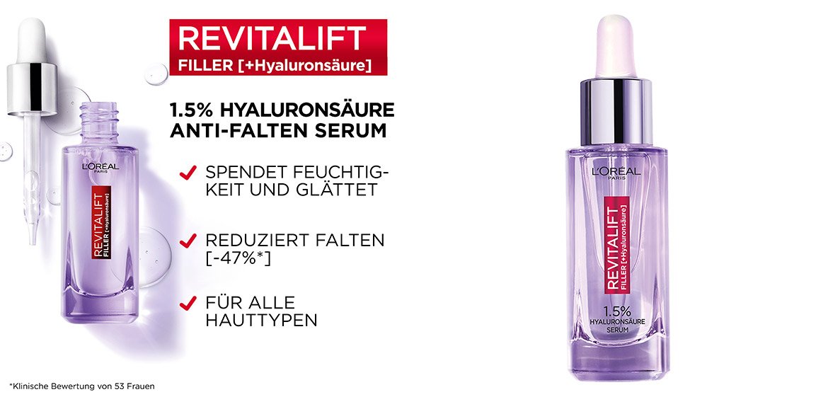 L'Oréal Revitalift Anti-Falten Serum mit Hyaluronsäure